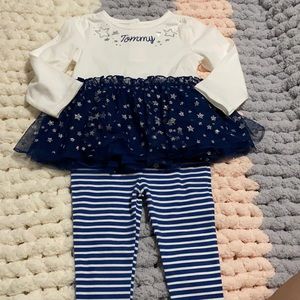 Baby Tommy Hilfiger Matching tutu set